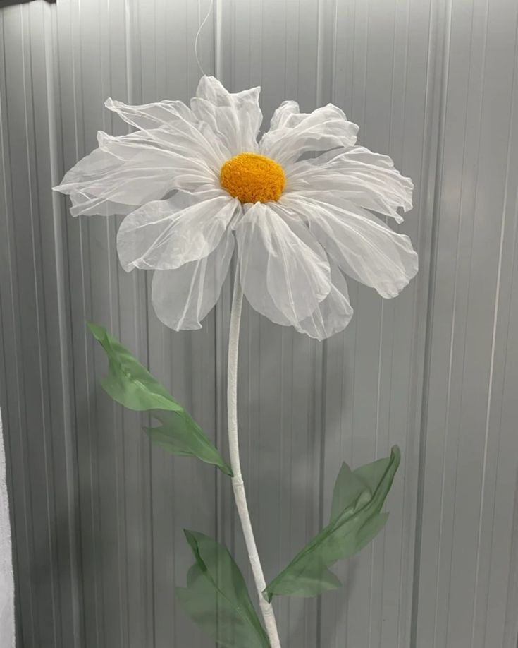 Soft Organza Fabric Daisy Flowers