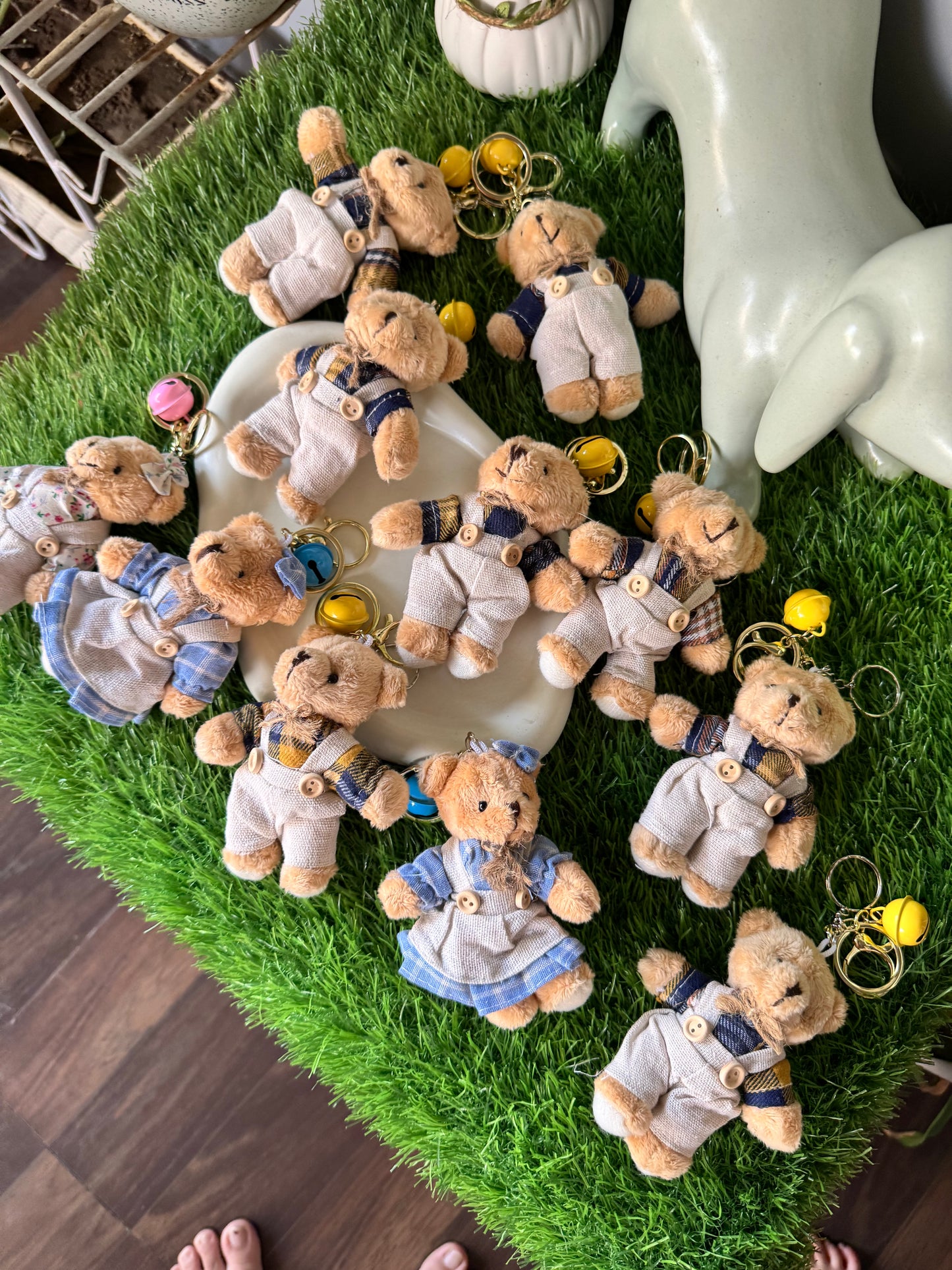 Exclusive Teddybear Keychains with Cute Outfit (Boy/Girl)