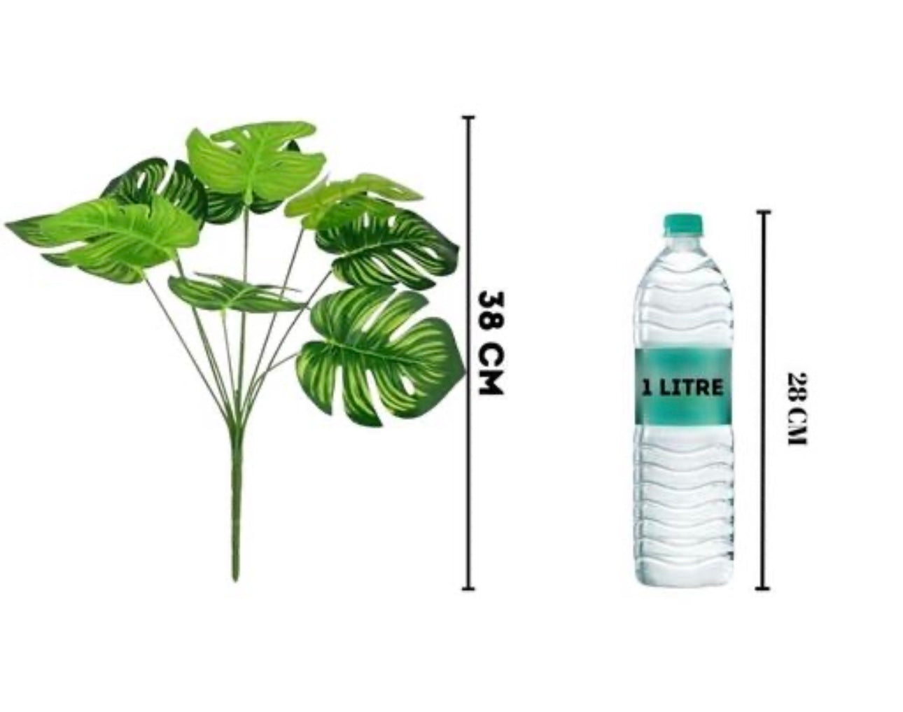 Artificial Monstera Plant Bunch