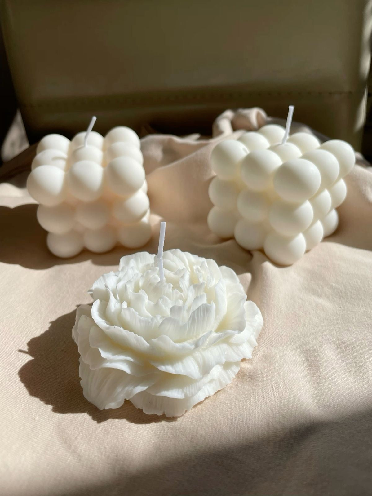 Rose Peony Candles