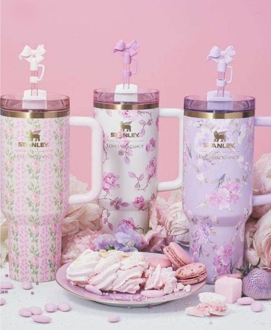 Stainless Steel Floral Tumbler Quencher Gift Box