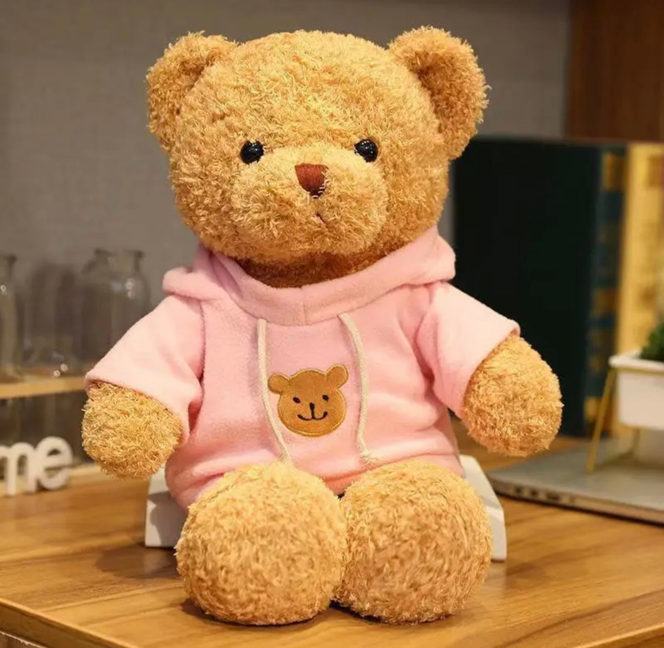Premium Cute Huggable Plush Teddy With Hoodie