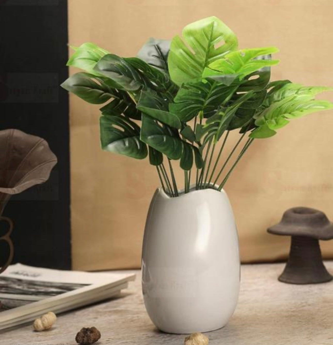 Artificial Monstera Plant Bunch