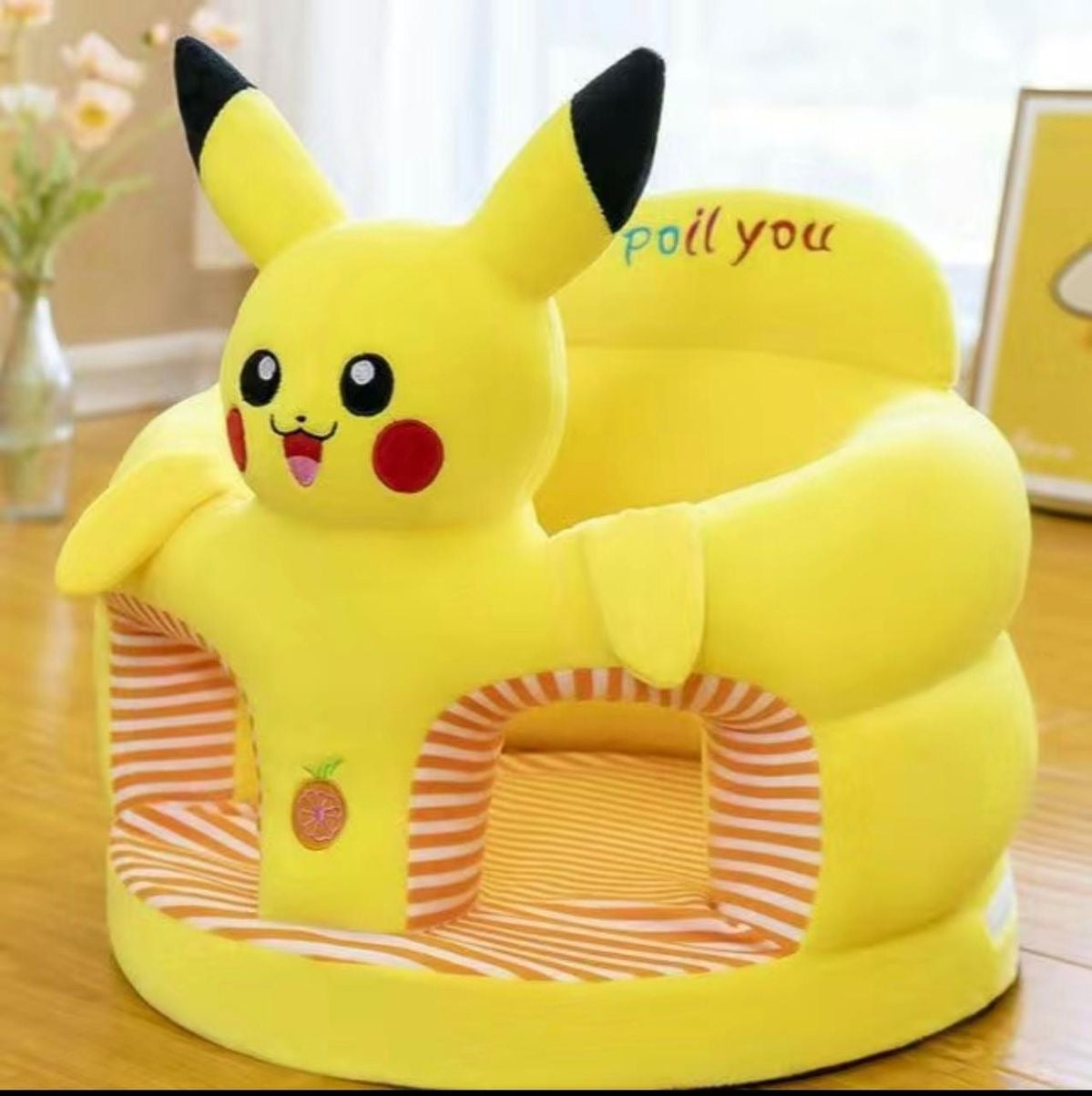 Cute Plush Animals Shape Baby Seater Sofa/Chair (0-3 Years)