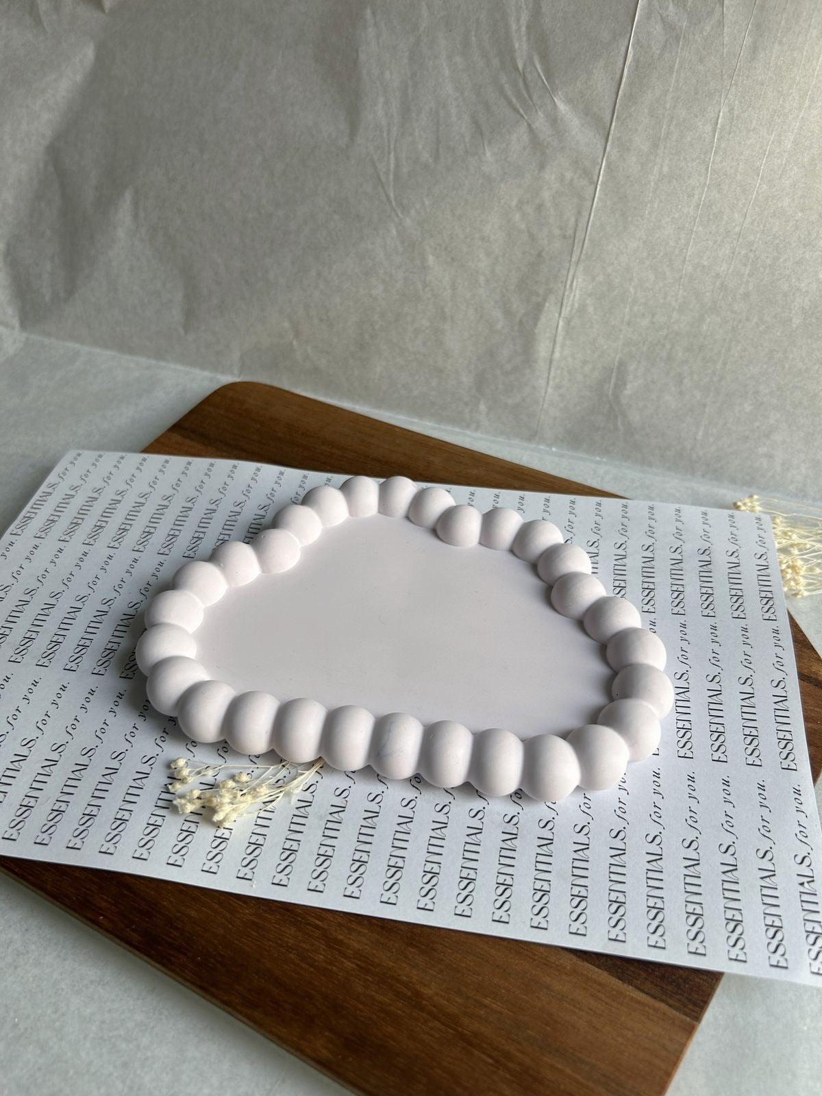 Decorative Multipurpose Cloud Bubble Trinket/Jewelry Tray/Dish