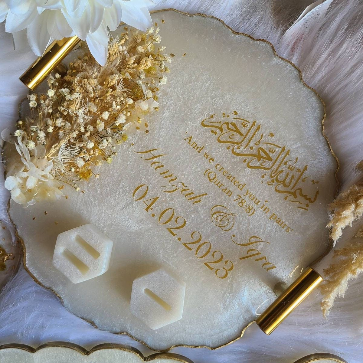 Customised Engagement Ring Tray/Platter