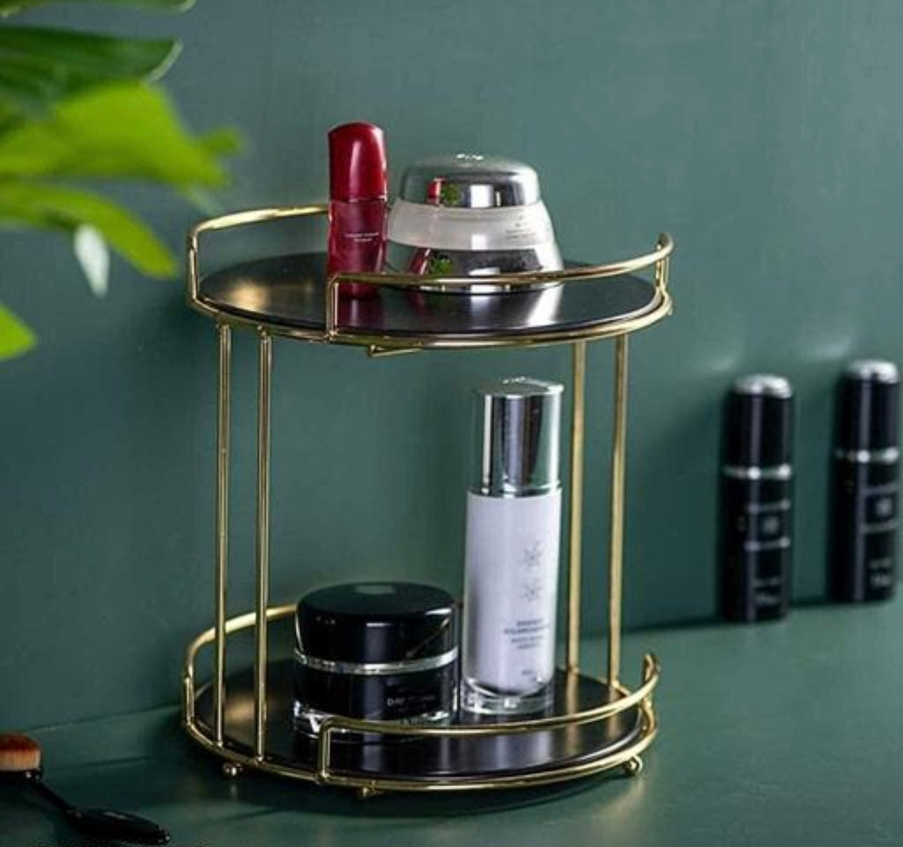 Double Decker Multipurpose Marble Stand