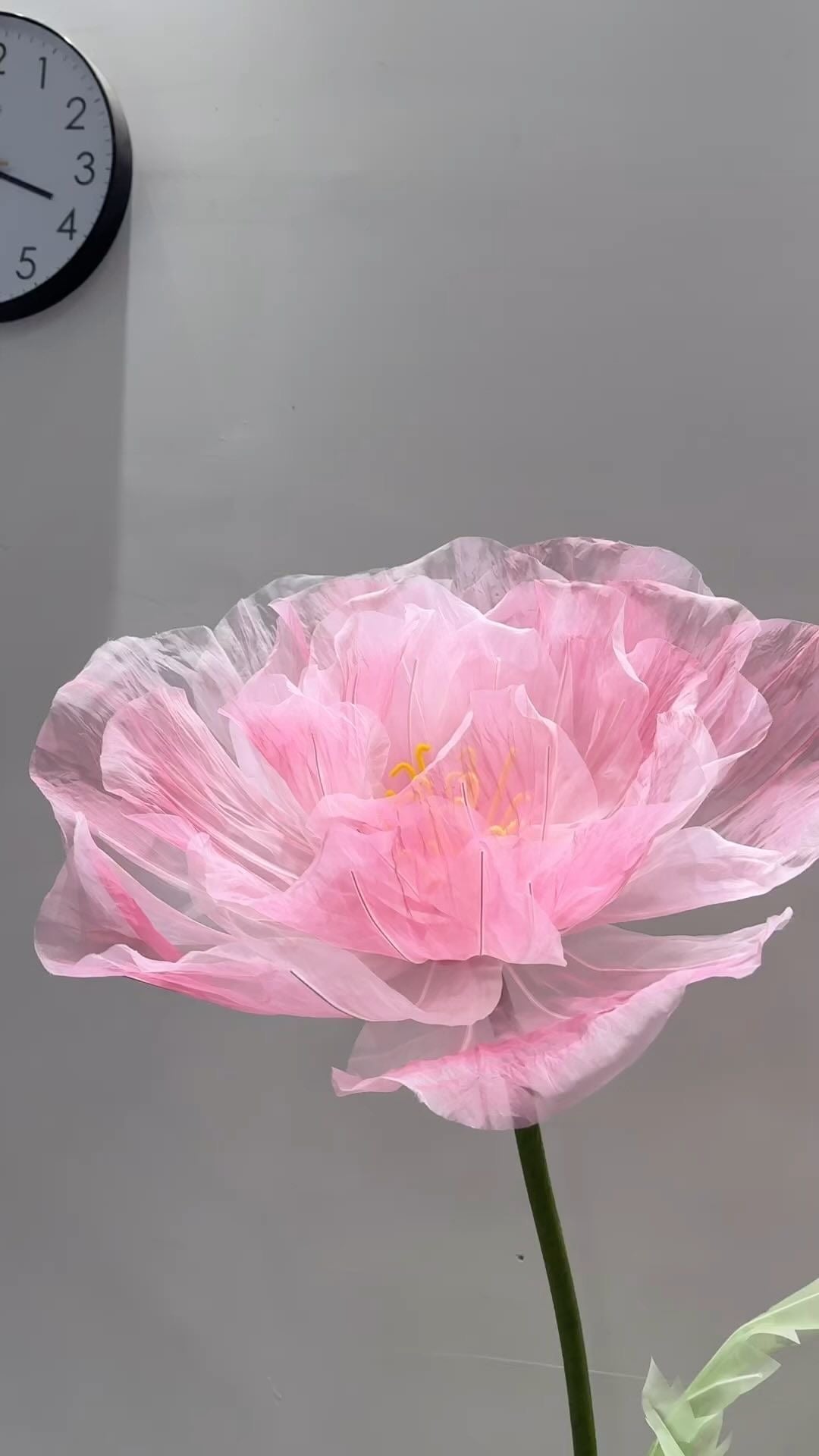 Organza Fabric Flowers (without Stand)