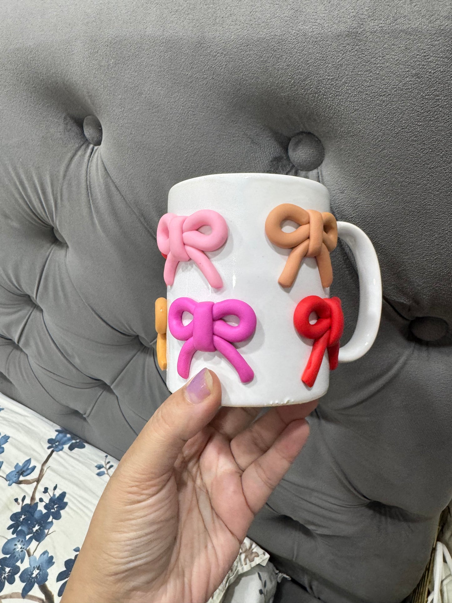 Quirky Mini Bows Mug