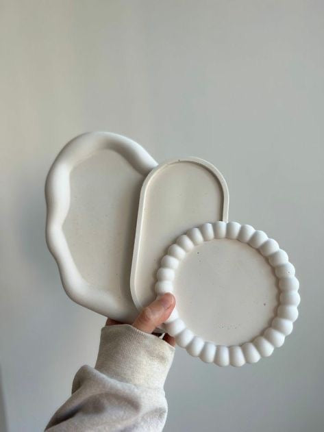 Decorative Multipurpose Irregular Cloud Trinket/Jewelry Tray