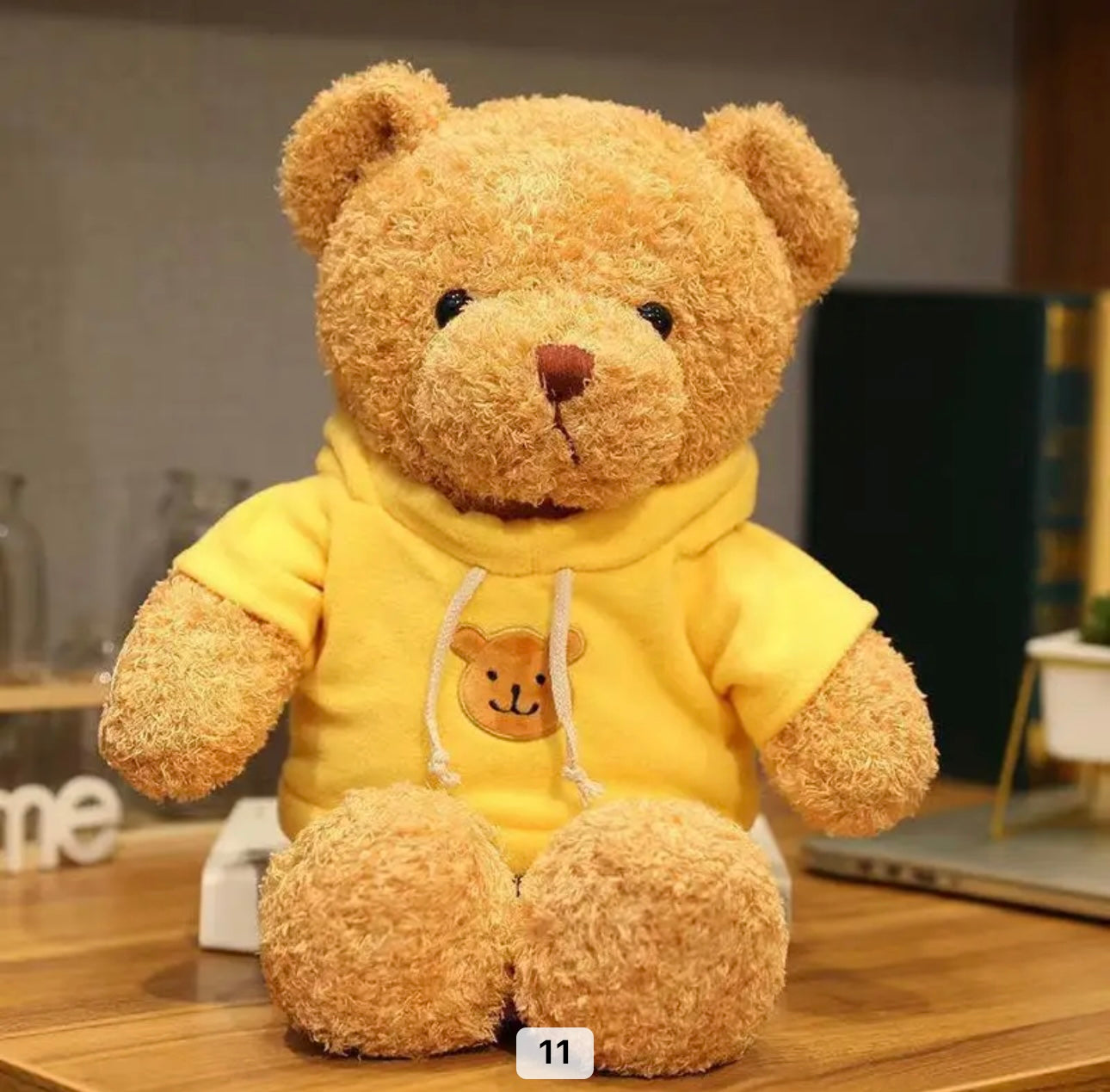 Premium Cute Huggable Plush Teddy With Hoodie