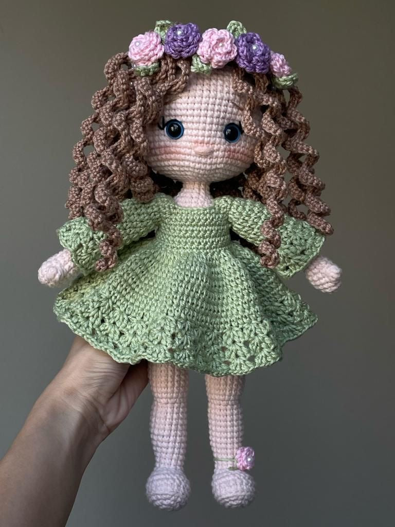 Cute Handmade Crochet Doll