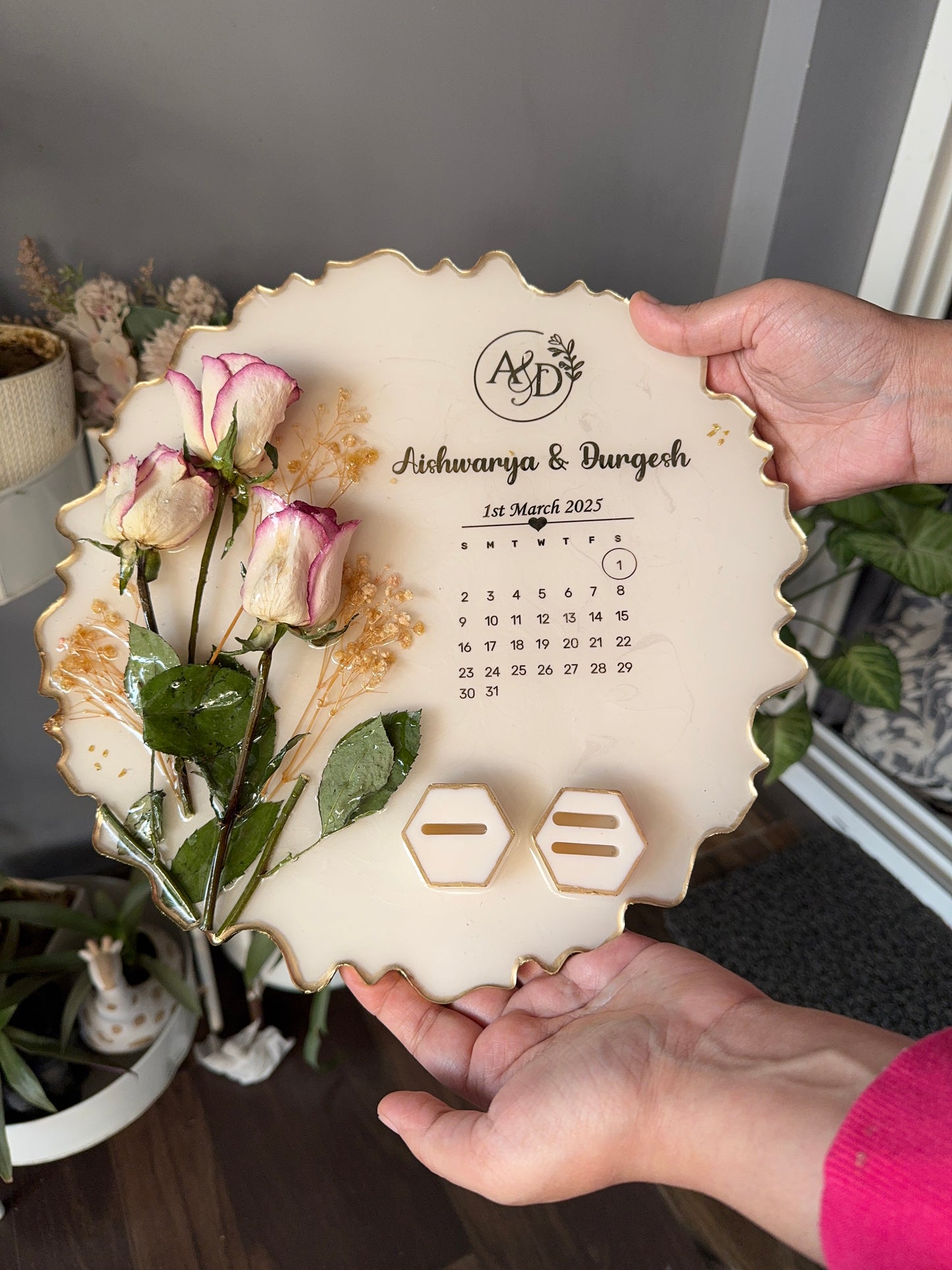 Customised Engagement Ring Tray/Platter