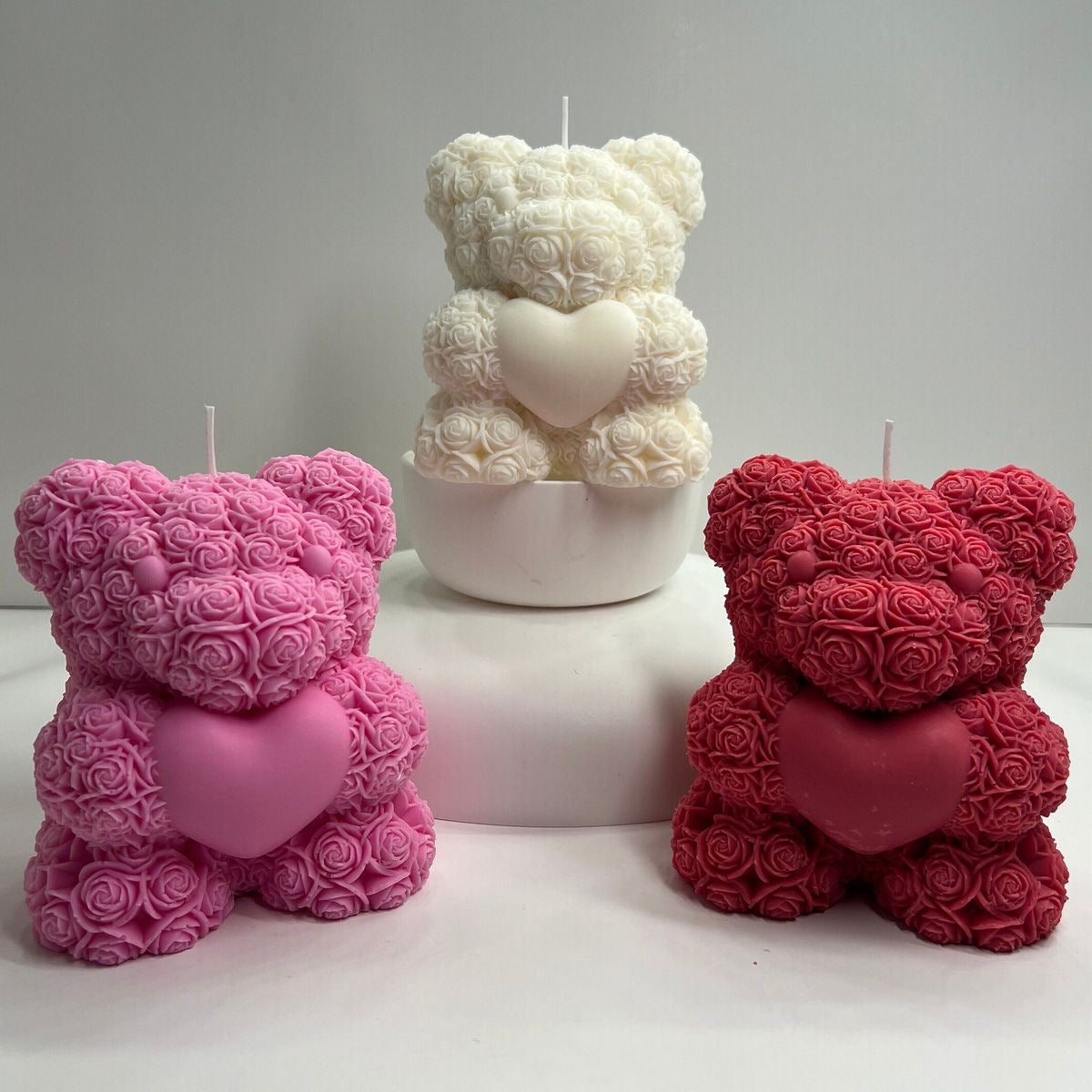 Decorative Cute Teddy Candles