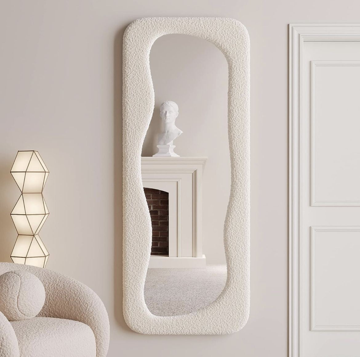 Nordic Wavy Irregular Mirror
