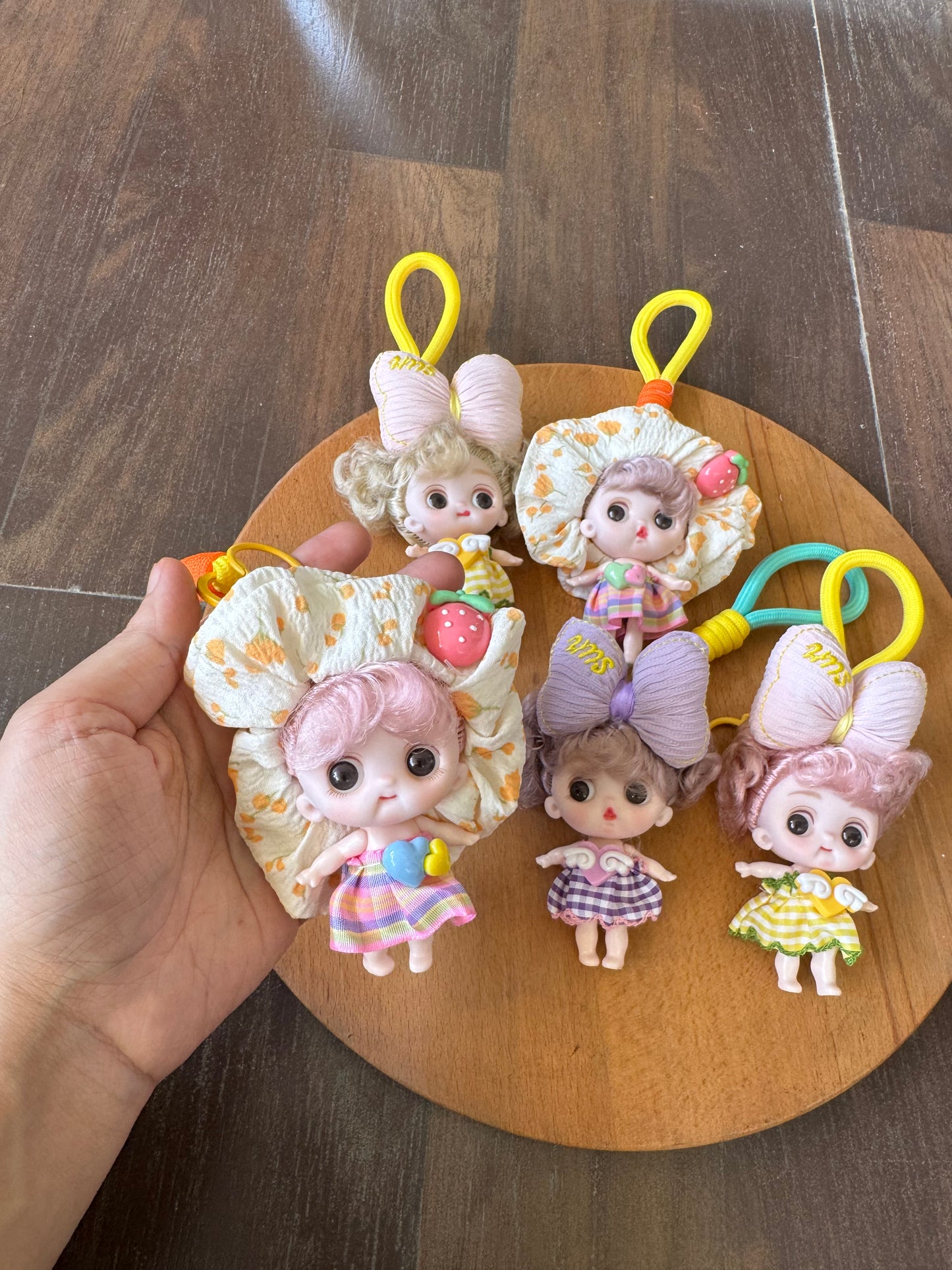 Premium Cute Girl Keychain / Bag Charm