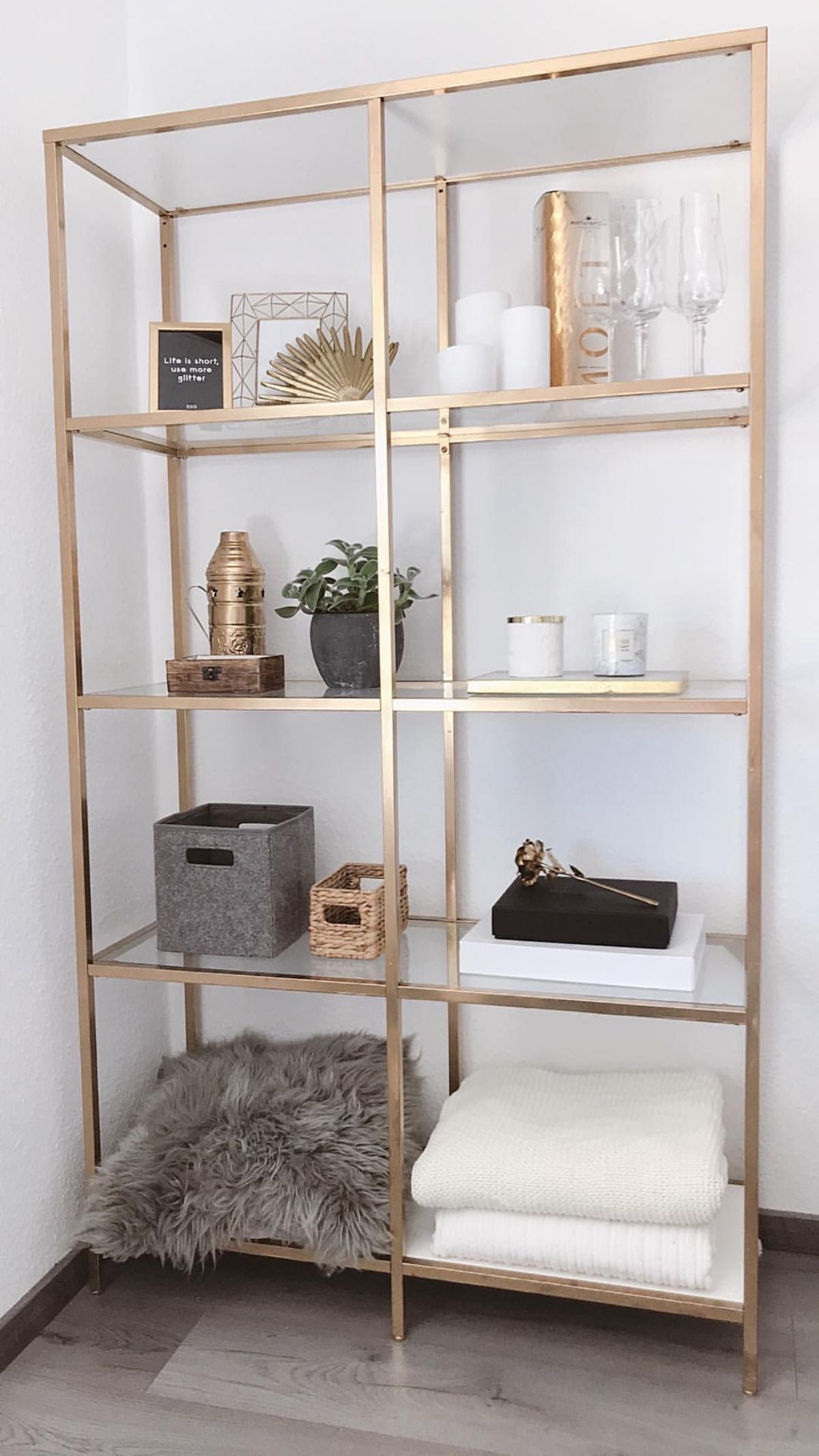 Luxe Gold Shelves (Large)