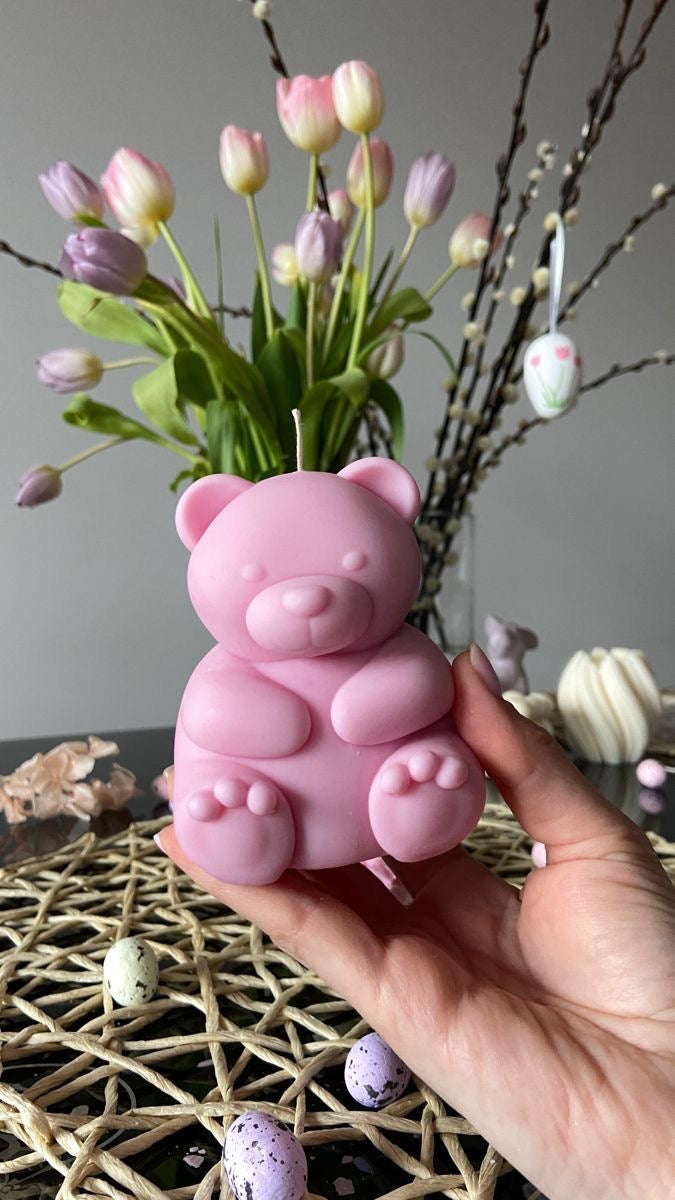 Cutest Large Teddy Candles