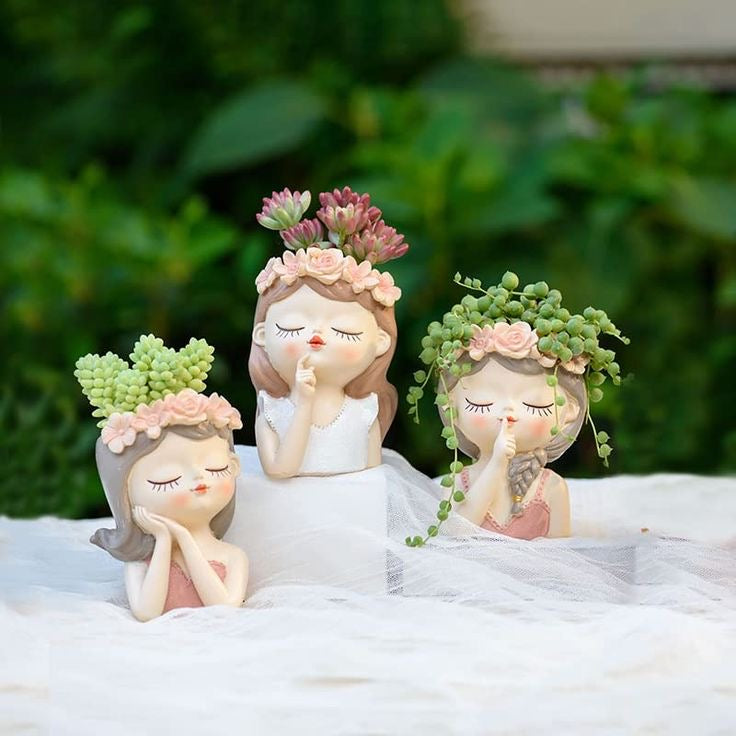 Cute Girl Fairies Planters