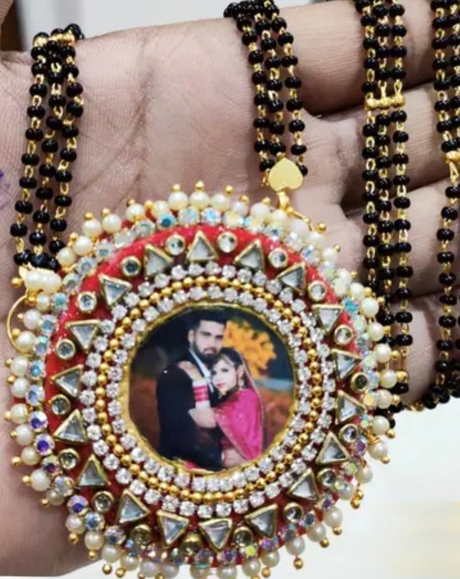 Exclusive Personalised Photo Mangalsutra