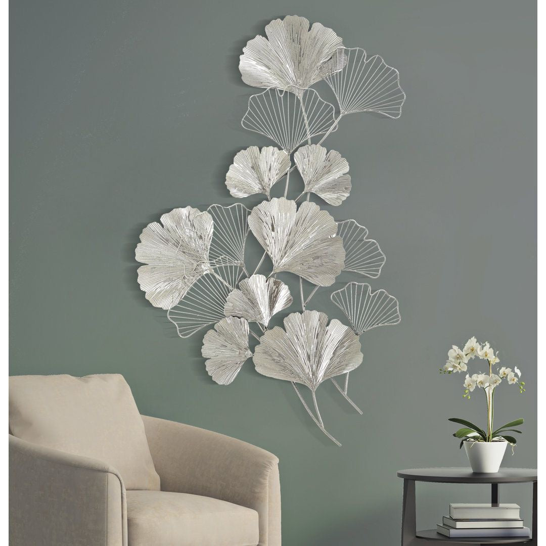 Silver Abstract Wall Art