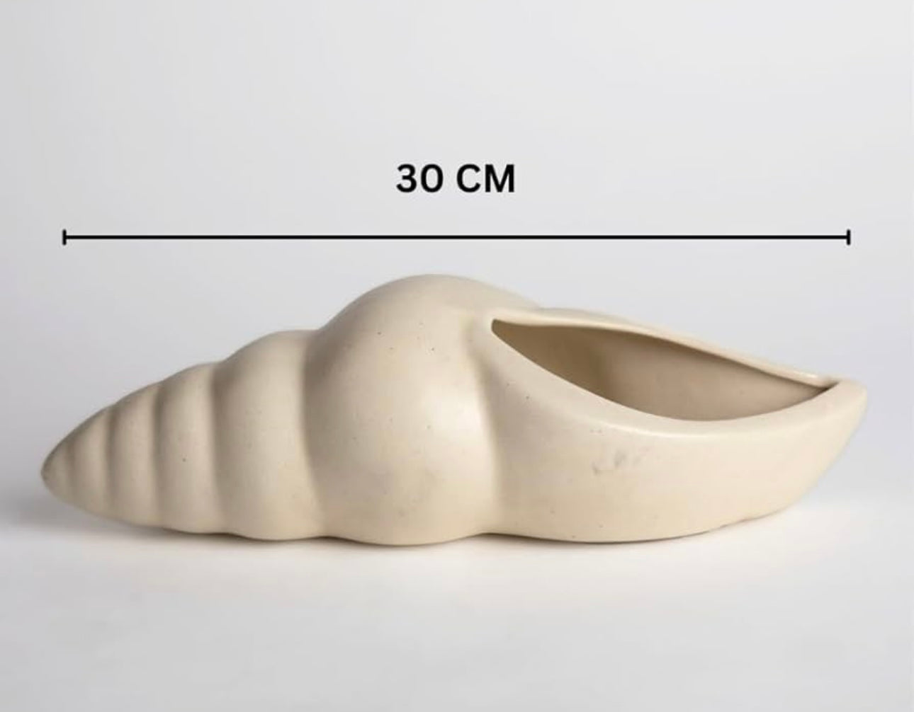 Ceramic Decorative Wall Hanging Shell Conch Planter