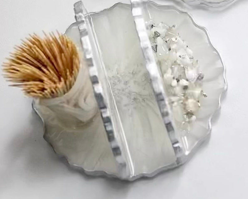 Luxe Tissue & Toothpick Holder