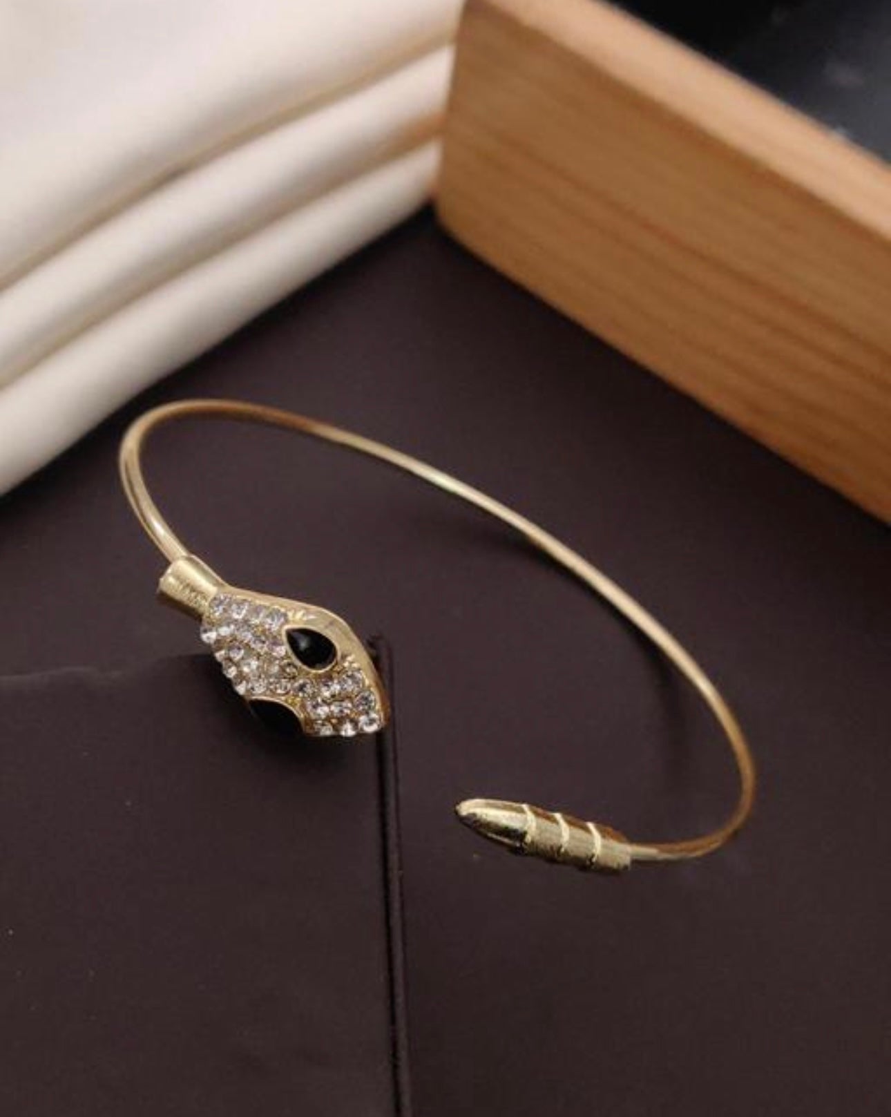 Gold Plated Petite Adjustable Bracelet