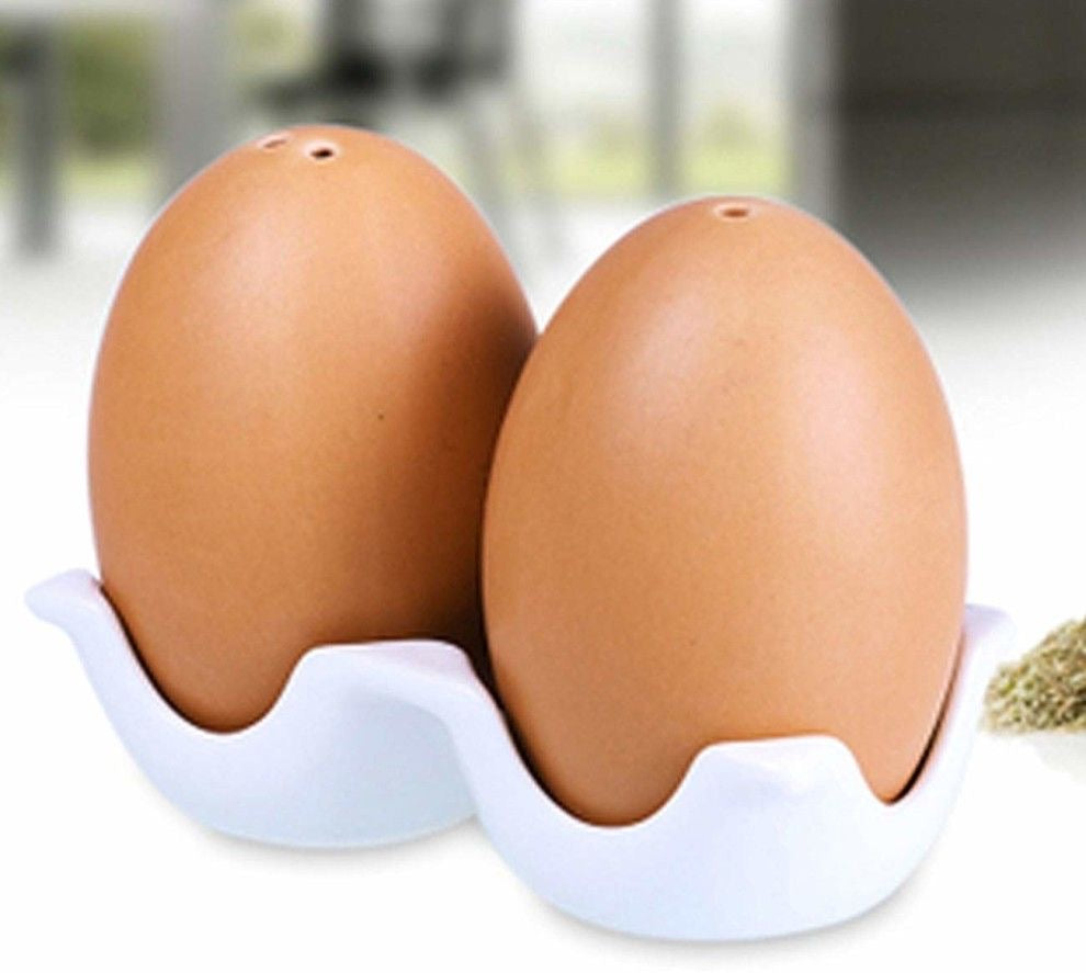 Ceramic Eggs Design Salt & Pepper Shaker Set