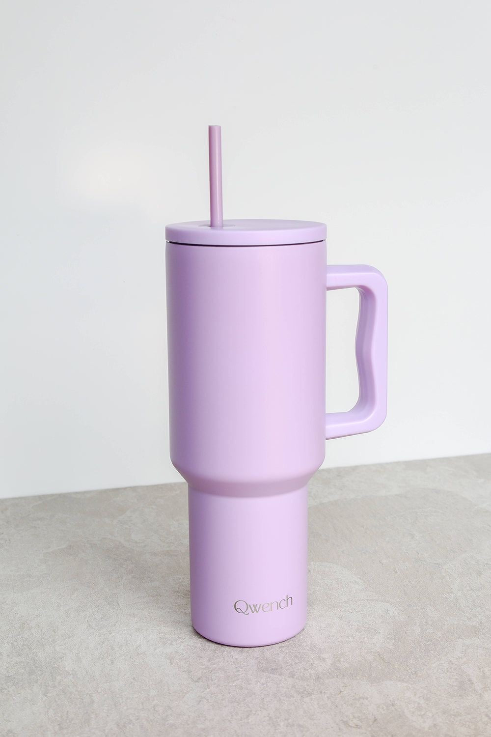 Stanley Mug Imitation Tumbler with Straw & Lid (Lavender)