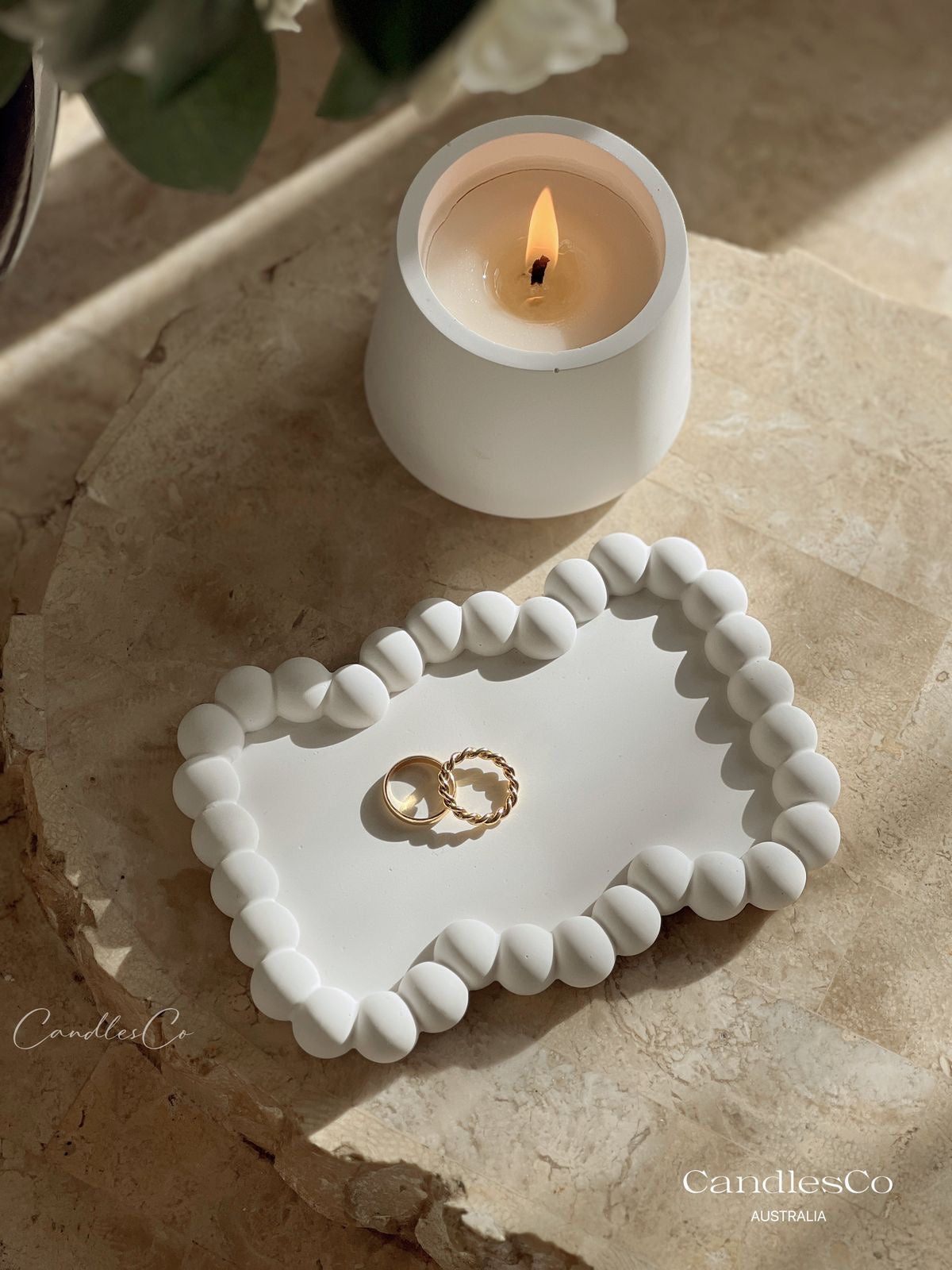 Decorative Multipurpose Irregular Bubble Trinket/Jewelry Tray
