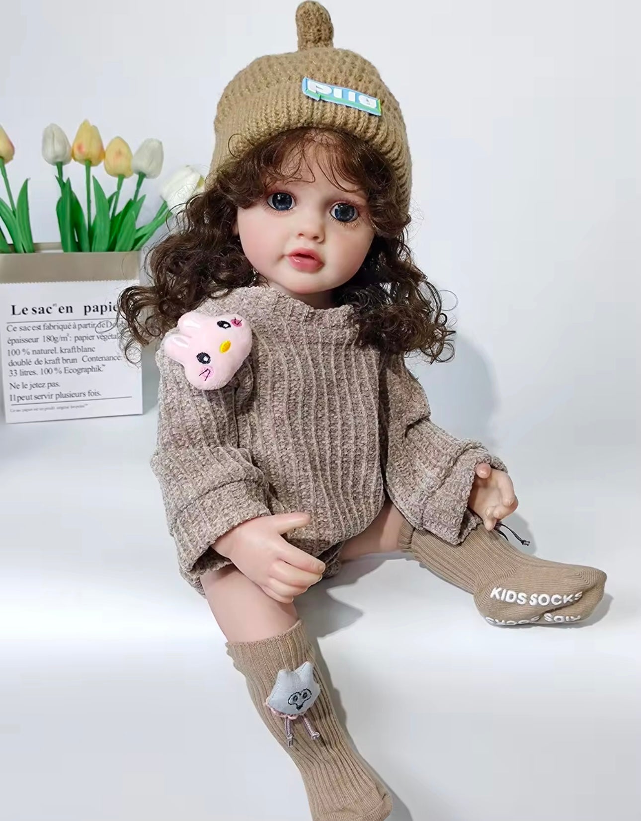 Realistic Reborn Silicone Doll