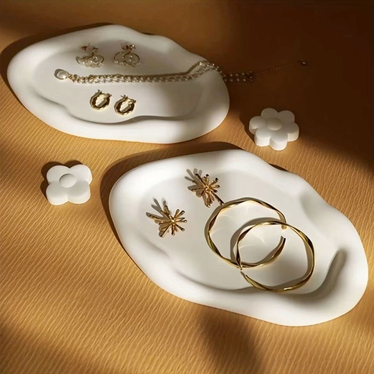 Decorative Multipurpose Irregular Cloud Trinket/Jewelry Tray