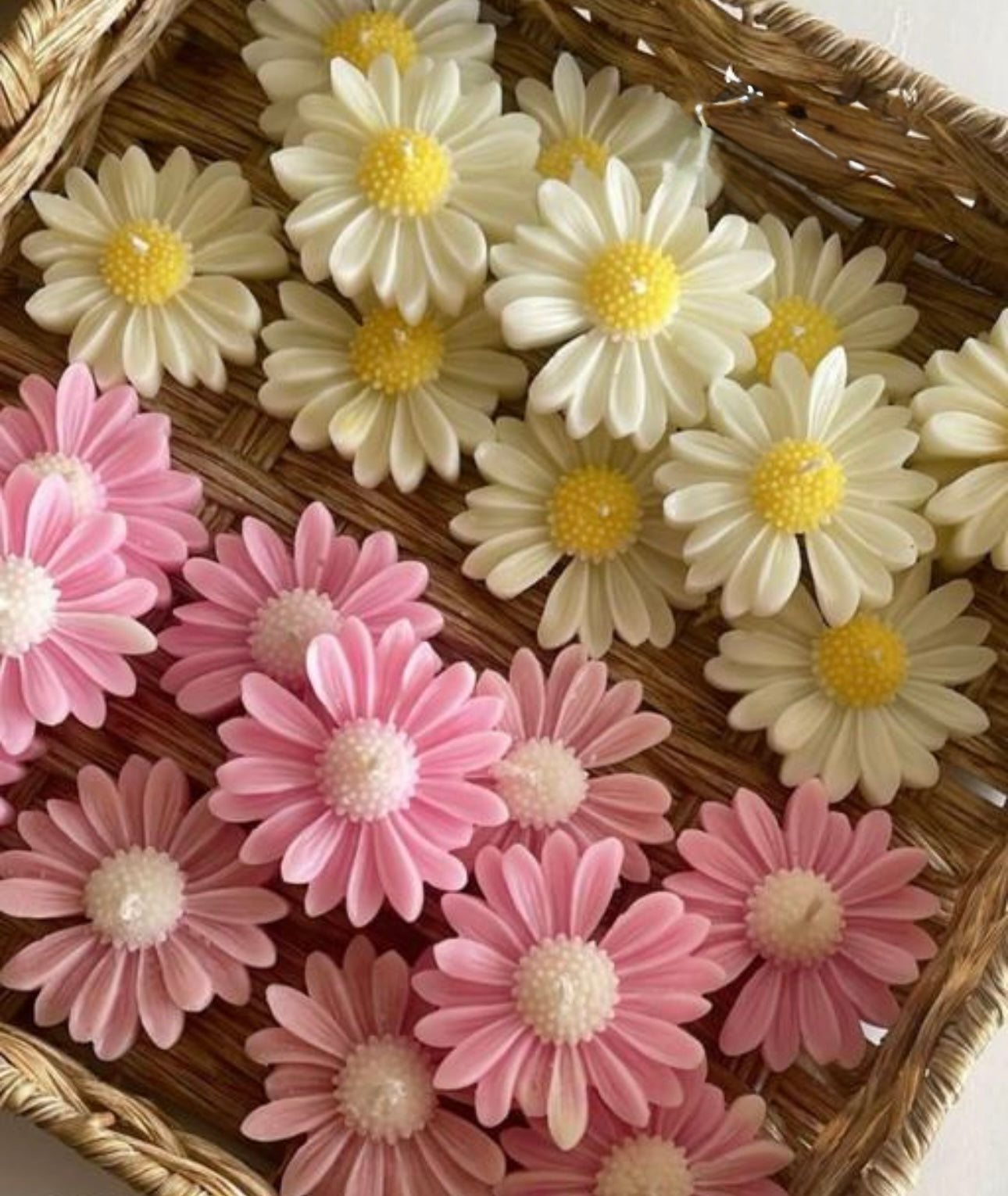 Cute Daisy Candle