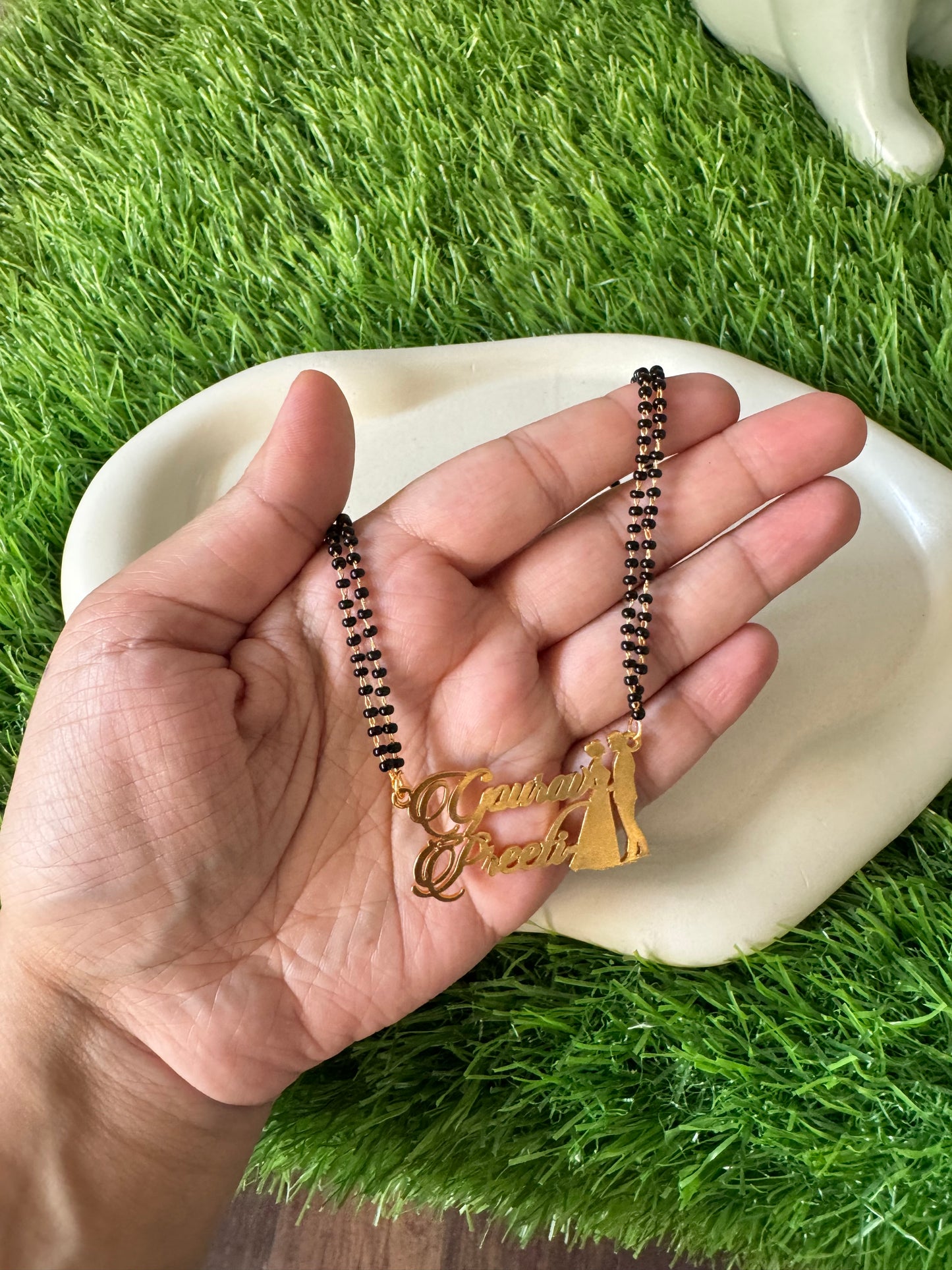 Exclusive Couple Name / Double Name Personalised Mangalsutra