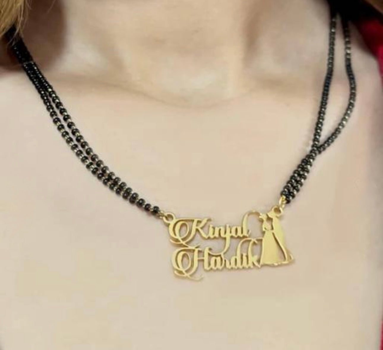 Exclusive Couple Name / Double Name Personalised Mangalsutra