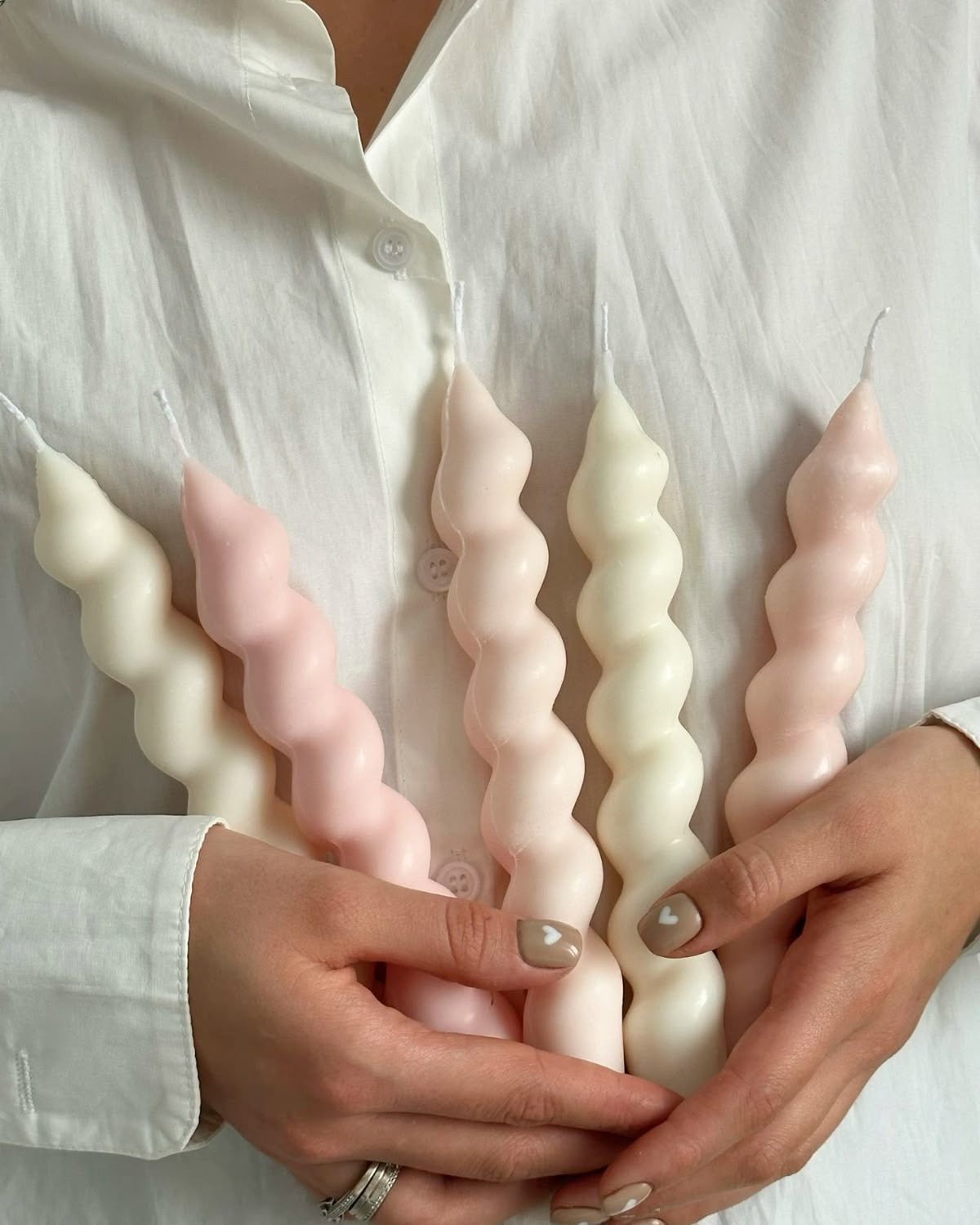 Premium Swirl Candles