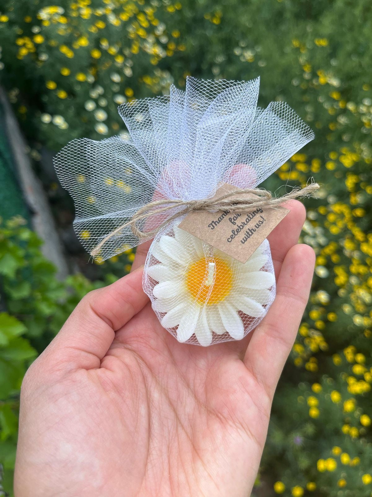 Daisy Candles for Return Gifts
