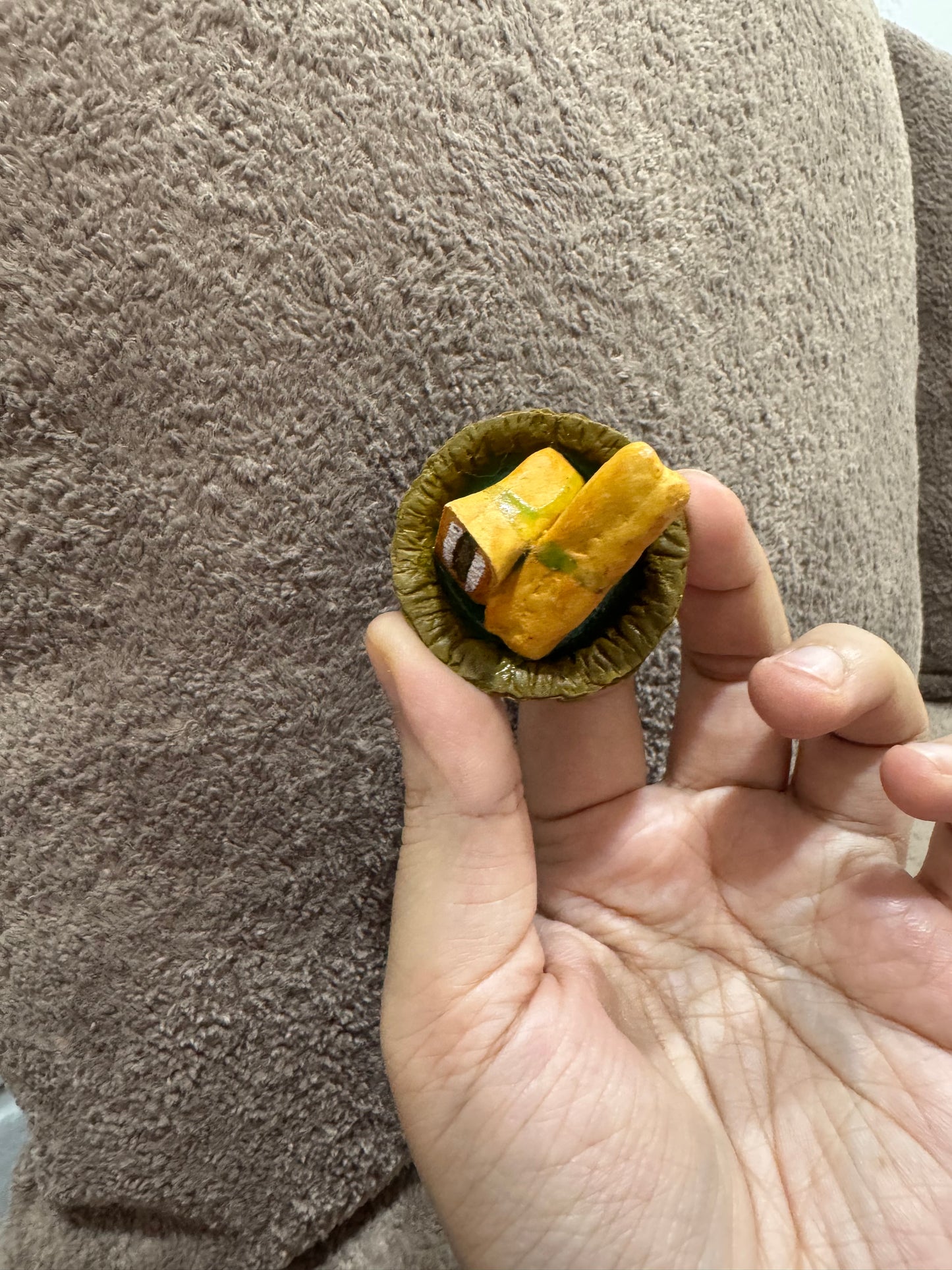 Bread Pakora Miniature Fridge Magnet