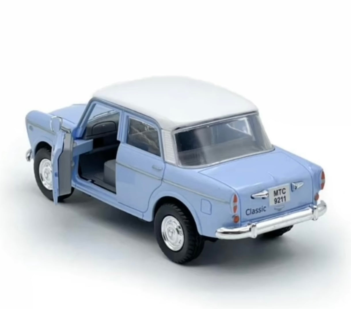 Miniature Vintage Toy Blue Car