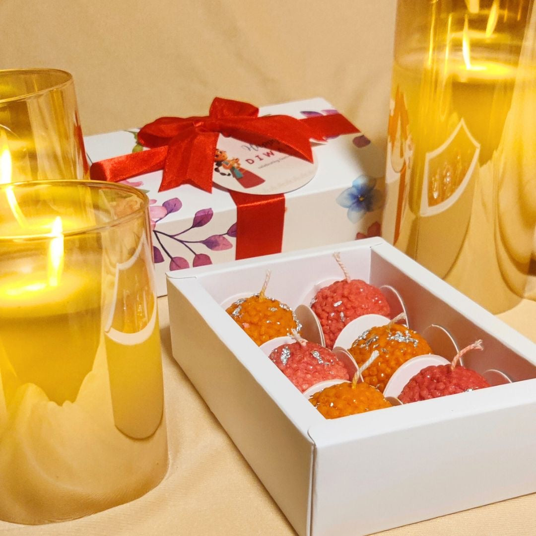 Motichoor Laddoo Candles