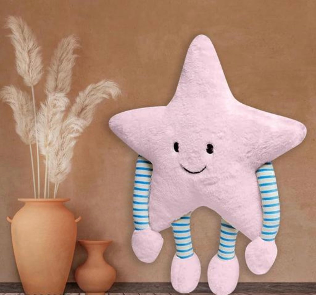 Cute Plush Star Soft Pillow