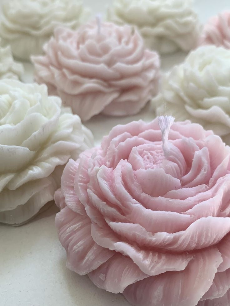 Rose Peony Candles