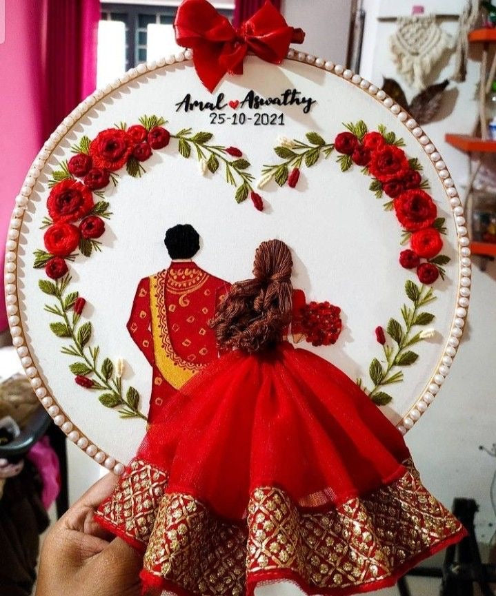 Customised Wedding Hoops