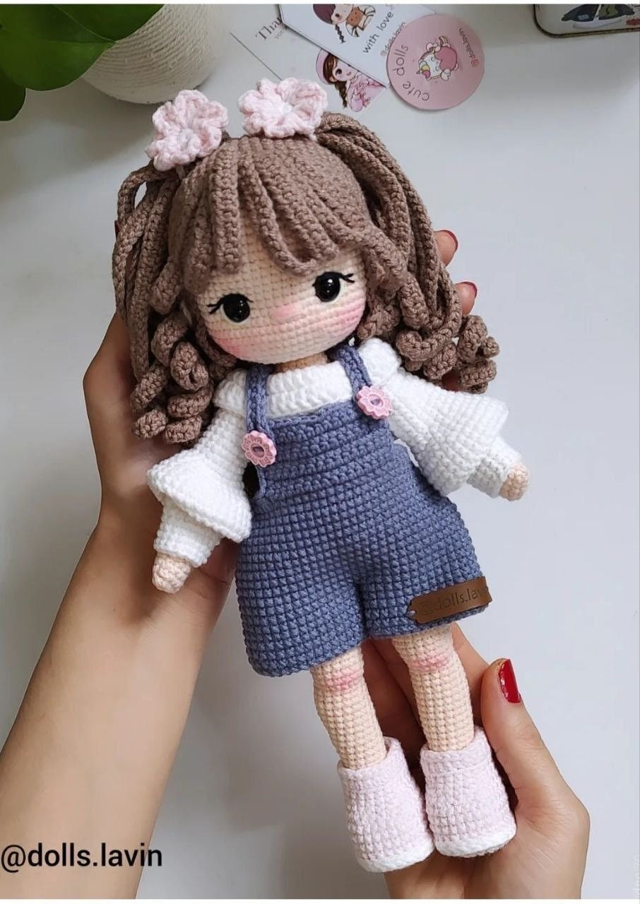 Cute Handmade Crochet Doll