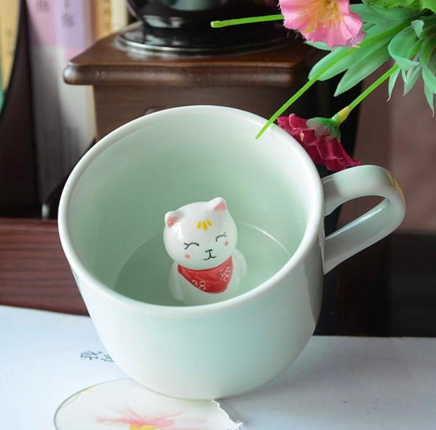 Pinterest Inspired Kitten Inside Mug