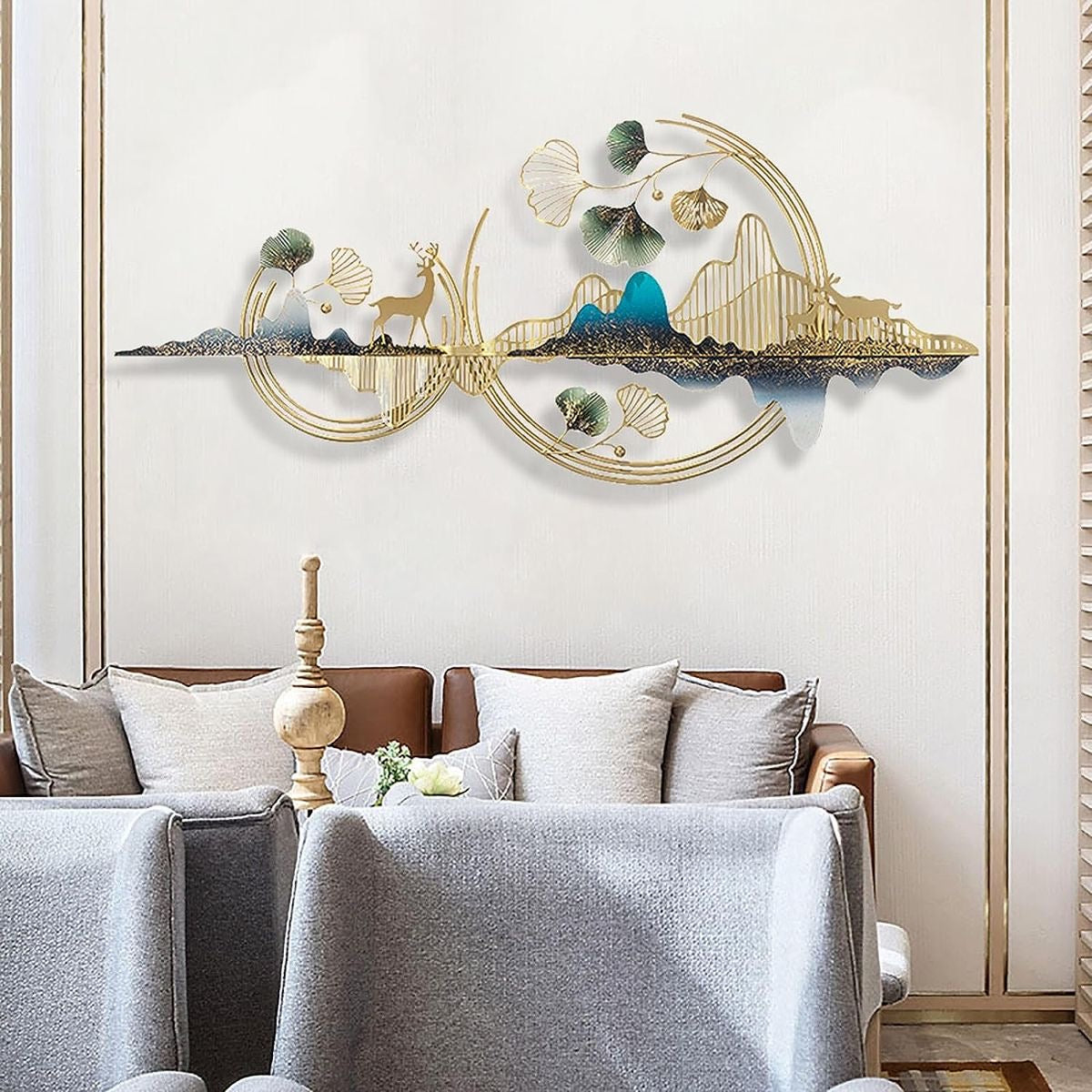 Decorative 3D Metal Wall Art Mural