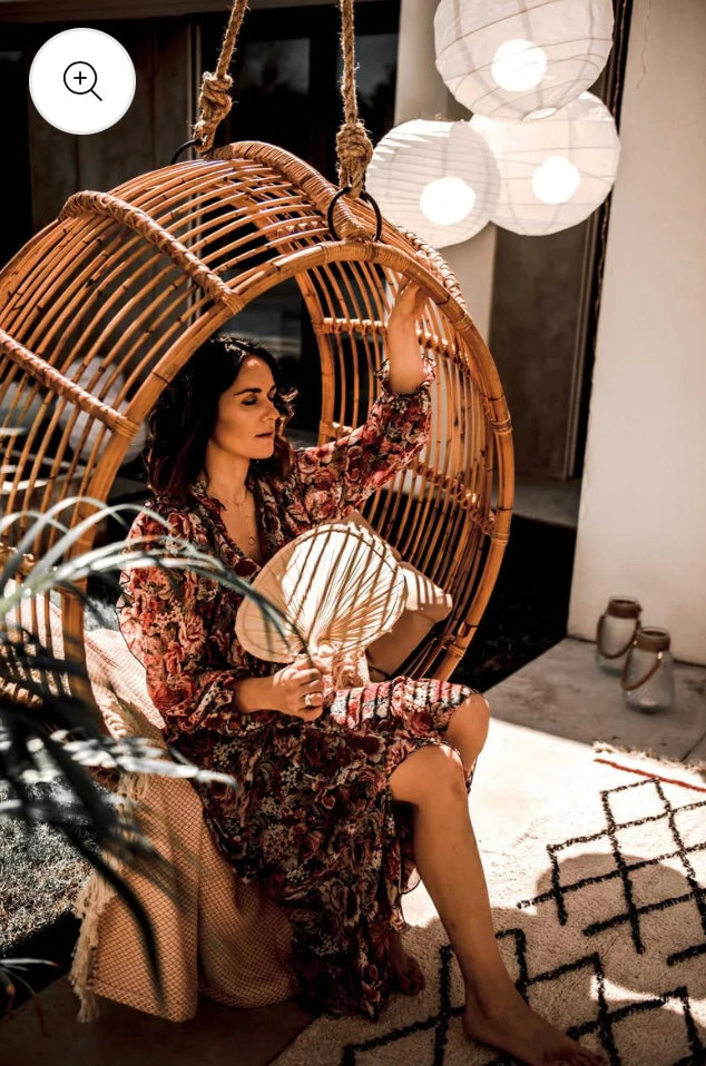 Cane Swing Chairs for Outdoor