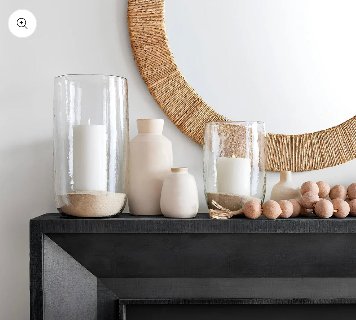 Boho Cane Mirror Round