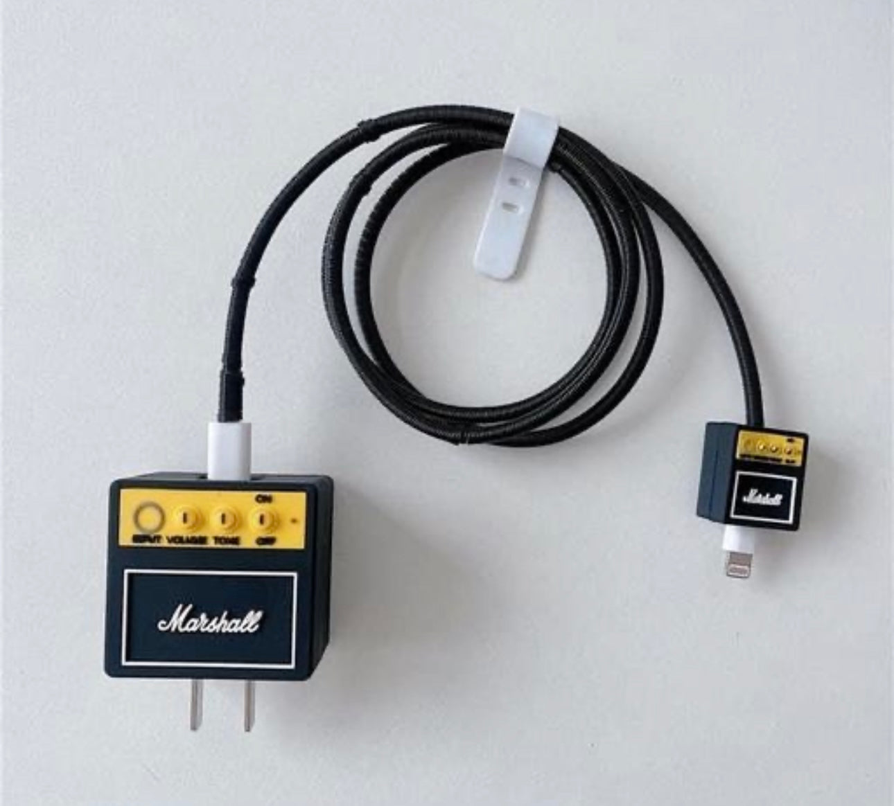 Cute Marshall Design Charger Cover for iPhones (18W-20W Charger)
